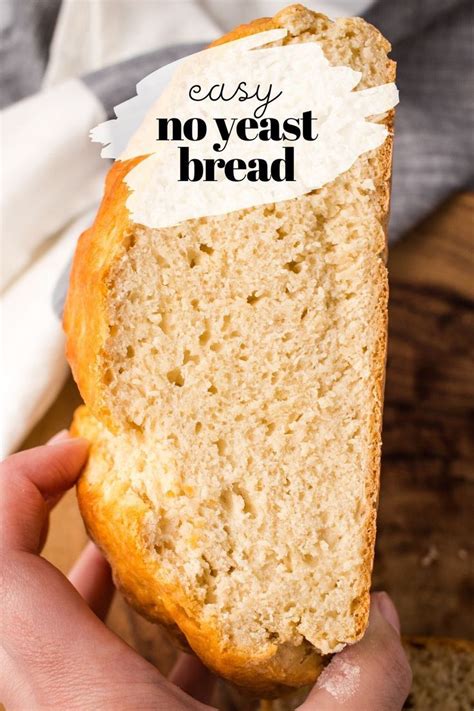 4 Ingredient No Yeast Bread So Easy Recipe Bread Recipes Sweet