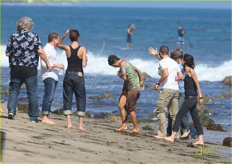 Halle Berry Bikini Beach Birthday Bash Photo Bikini Celebrity Babies Gabriel