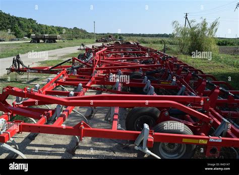 Trailer Hitch For Tractors And Combines Stock Photo Alamy