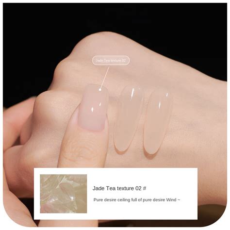 Sẵn SàngCharzieg Keo Sơn Móng Tay Kết Cấu Trà Gel Ánh Sáng Thạch Màu Nude Trong Suốt Làm Móng