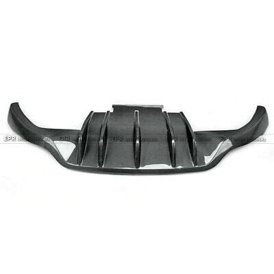 For Maserati Gran Turismo DMC Style Carbon Rear Bumper Diffuser Lip