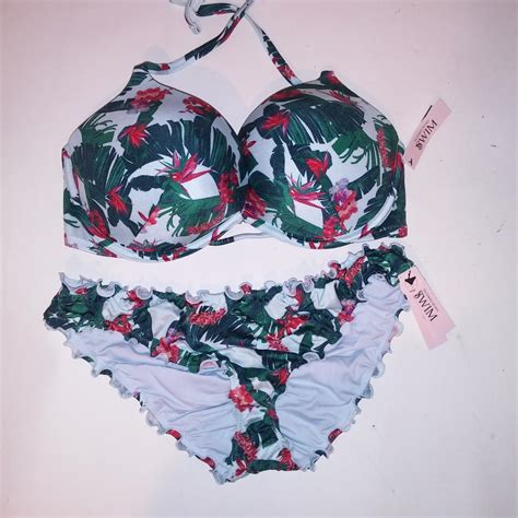 Victoria Secret Swim Bikini D Top Medium Depop