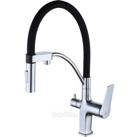 Lemark Comfort LM3074C Для кухни Черный / Хром смеситель 🏆 купить в ...