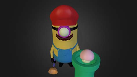 Mario Minion 3d Model By Sniperrami Dac1978 Sketchfab