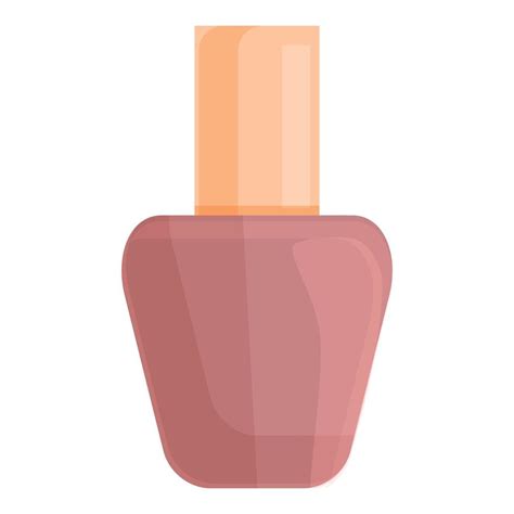 Nail Polish Icon Cartoon Vector Manicure Bottle 14359891 Vector Art At