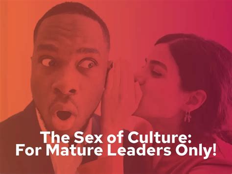 The Sex Of Culture POWERS Manufacturing Productivity Experts
