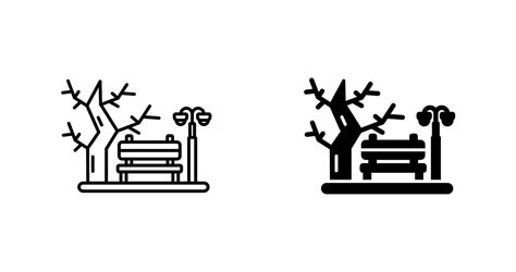 Park Vector Icon 22299503 Vector Art At Vecteezy