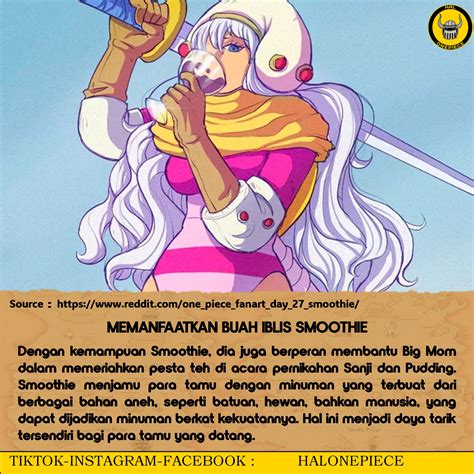 MEMANFAATKAN BUAH IBLIS SMOOTHIE - HALONEPIECE