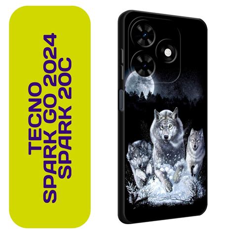 Матовый силиконовый чехол на Tecno Spark Go 2024/Spark 20C / Текно ...