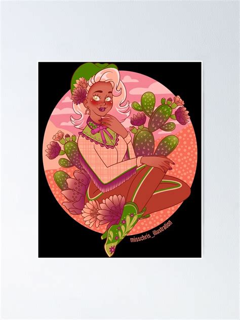 Softness Attractive Model Who Attracts Opposite Sex Pink Sunset Western Pinup Cowgirl Cool