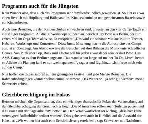 Vorfreude In Furtwangen Emsige Vorbereitungen F R Dasams Camp Am