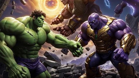 World Breaker Hulk vs Thanos: Who Would Dominate in a Fight?