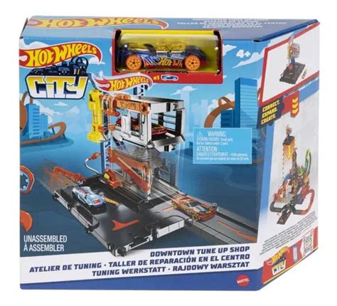 Pista Hot Wheels City Downtown Mattel Hdr Frete Gr Tis