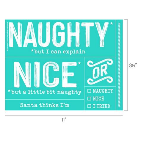 Chalk Couture. Naughty Nice | Home Decor | Chalk Couture