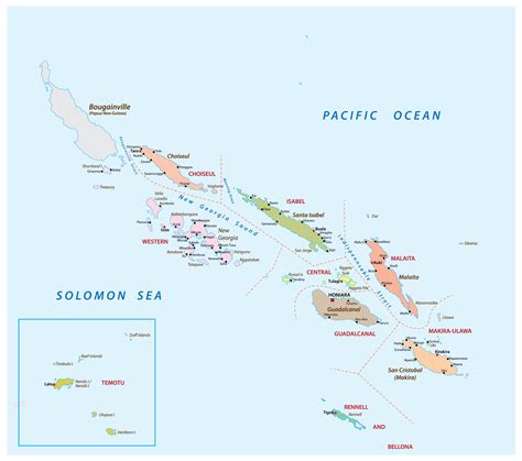 Solomon Islands Maps & Facts - World Atlas