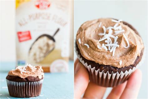 Chocolate Coconut Cupcakes With Chocolate Whipped Cream Gluten Free