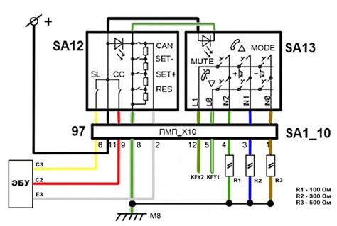 Схема подключения мультируля лада веста - 81 фото