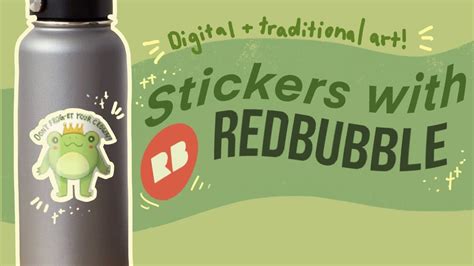 How To Make Redbubble Stickers YouTube