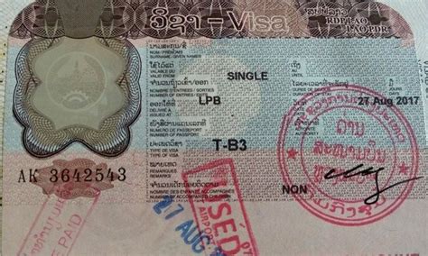 Guide To Laos Visa On Arrival Embassy Visa Fee Extension