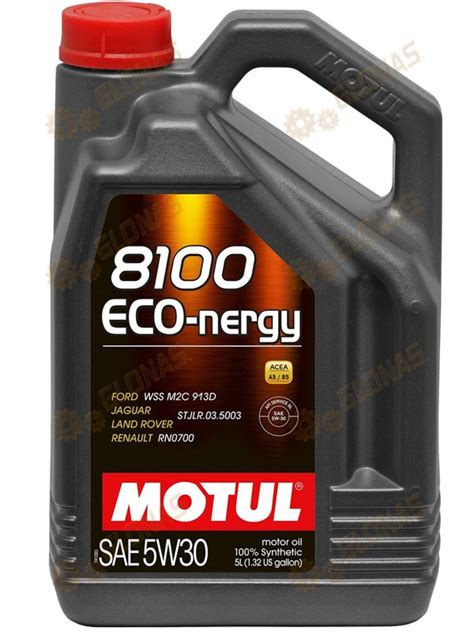 Моторное масло Motul 8100 Eco-nergy 5W-30 5л 102898 殺 купить в Минске, цена