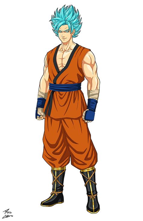 Super Saiyan Blue Goku Phil Cho