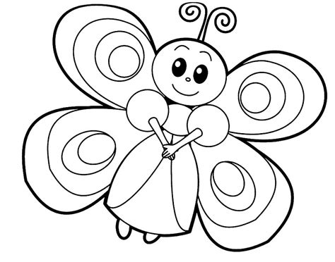 Бабочка раскраски для детей. Скачать, распечатать онлайн бесплатно