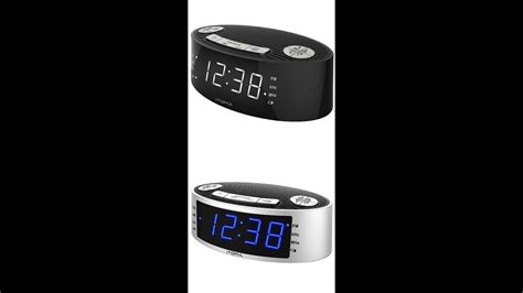 Itoma Dual Alarm Clock Radio With Temp And Timer Function Youtube