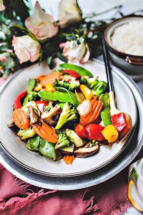 Pad Pak Roum Mit Thai Mixed Vegetable Stir Fry Simply Suwanee