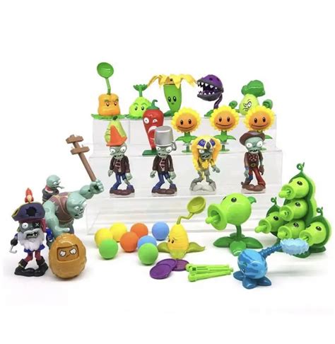 Новинка!Рослини проти Зомбі ( 21 шт), фігурки. Plants vs. Zombies: 1 ...