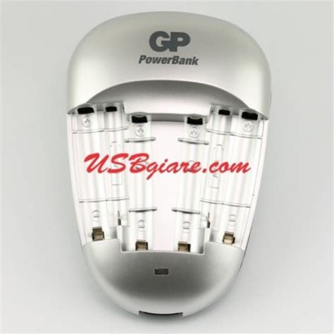 Bộ sạc Pin AA & AAA (4 pin - sạc nhanh) AA & AAA) GP PB27GS