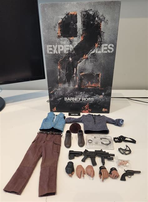Hot Toys The Expendables Accessories Bernie Ross Sylvester Stallone Hot Toys MMS