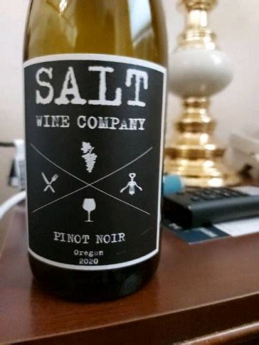 Salt Wine Company Pinot Noir Vivino