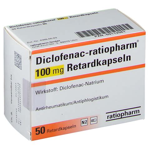 Diclofenac Ratiopharm Mg St Shop Apotheke