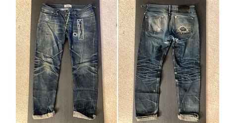 Fade Friday Naked Famous Sumi Selvedge Years Unknown Washes Soaks