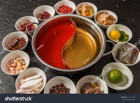 Typical Hot Pot Herbal Cuisine Chinese Stock Photo 771711052 Shutterstock