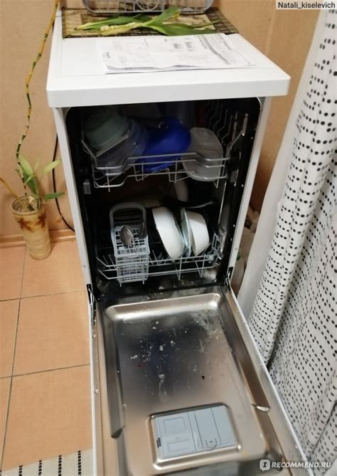 Посудомоечная машина Hotpoint-Ariston HSFE 1B0 C S - «Я очень рада этой ...