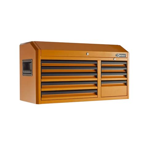 Kobalt 41 In W X 225 In H 9 Drawer Steel Tool Chest Orange At