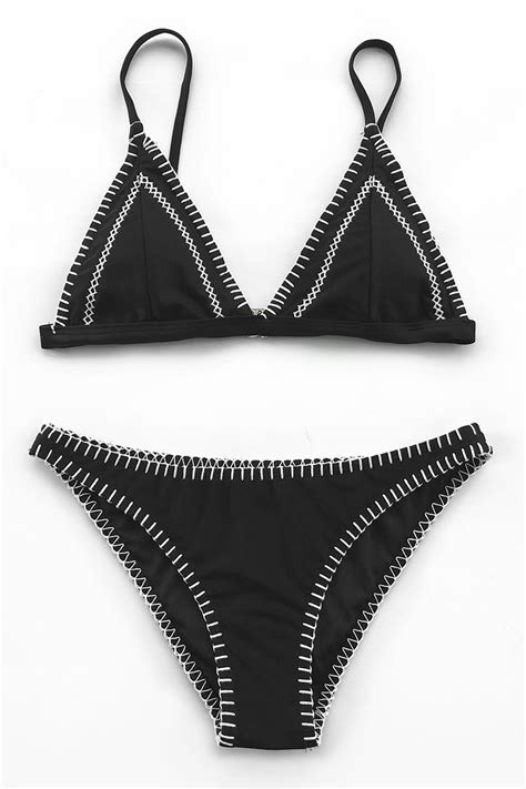 Secret Call Triangle Bikini Set