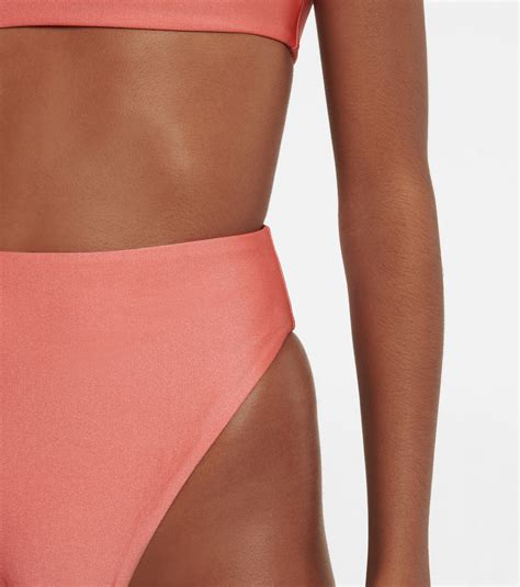 Jade Swim Incline High Rise Bikini Bottoms Jade Swim