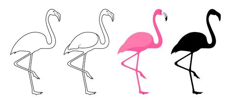 Flamingo Silhouette Vector Images Over 6600