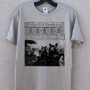 Forgotten Prophecy T Shirt On Sand Punk Crust Stenchcore Hardcore Filth Of Mankind Deviated