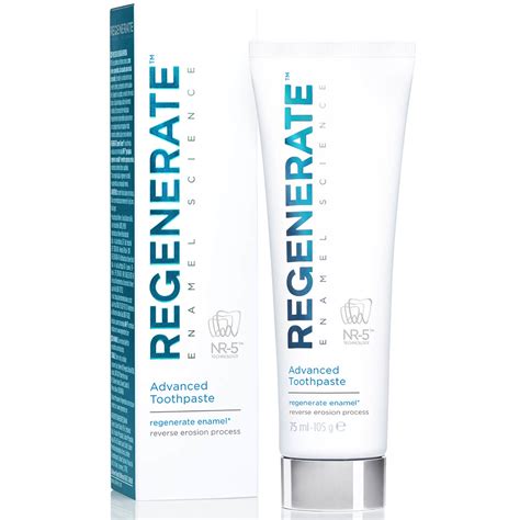 Regenerate Enamel Science Advanced Toothpaste (75ml) | Free Shipping ...