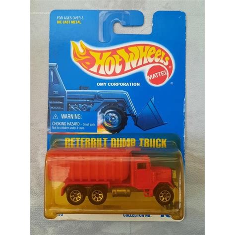 Jual Hot Wheels Hotwheels Peterbilt Dump Truck Merah Red Truk Alat Berat 64 Shopee Indonesia