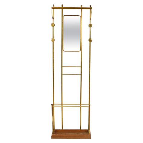 Antique Solid Brass Pullman Train Coat Rack At Stdibs