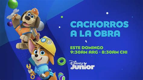 Cachorros A La Obra Promo Disney Junior LA Primer Episodio Agosto 2023