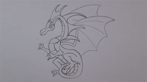 Como Desenhar Um Dragão