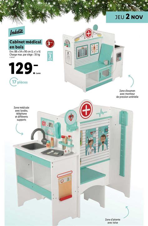 Promo Cabinet M Dical En Bois Chez Lidl Icatalogue Fr