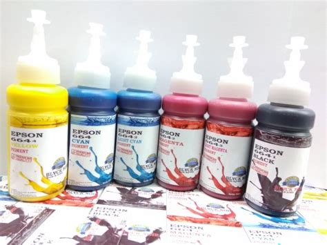 Jual Tinta Pigment Epson L110 L220 L360 L800 L805 Di Lapak Mitra Part