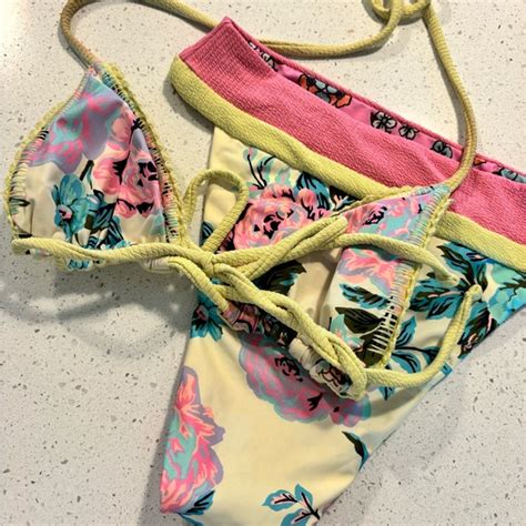 Maaji Swim Maaji Floral Roses Bikini Reversible Poshmark
