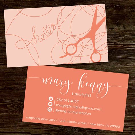 Hair Stylist Business Cards on Behance